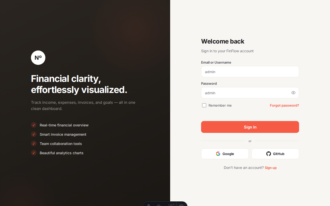 Login Page